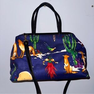 Colorful Printed Travel Bag